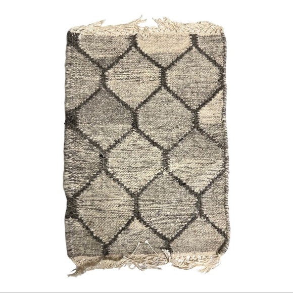 Restoration Hardware Accents Restoration Hardware Flatweave Rug In Grey Poshmark